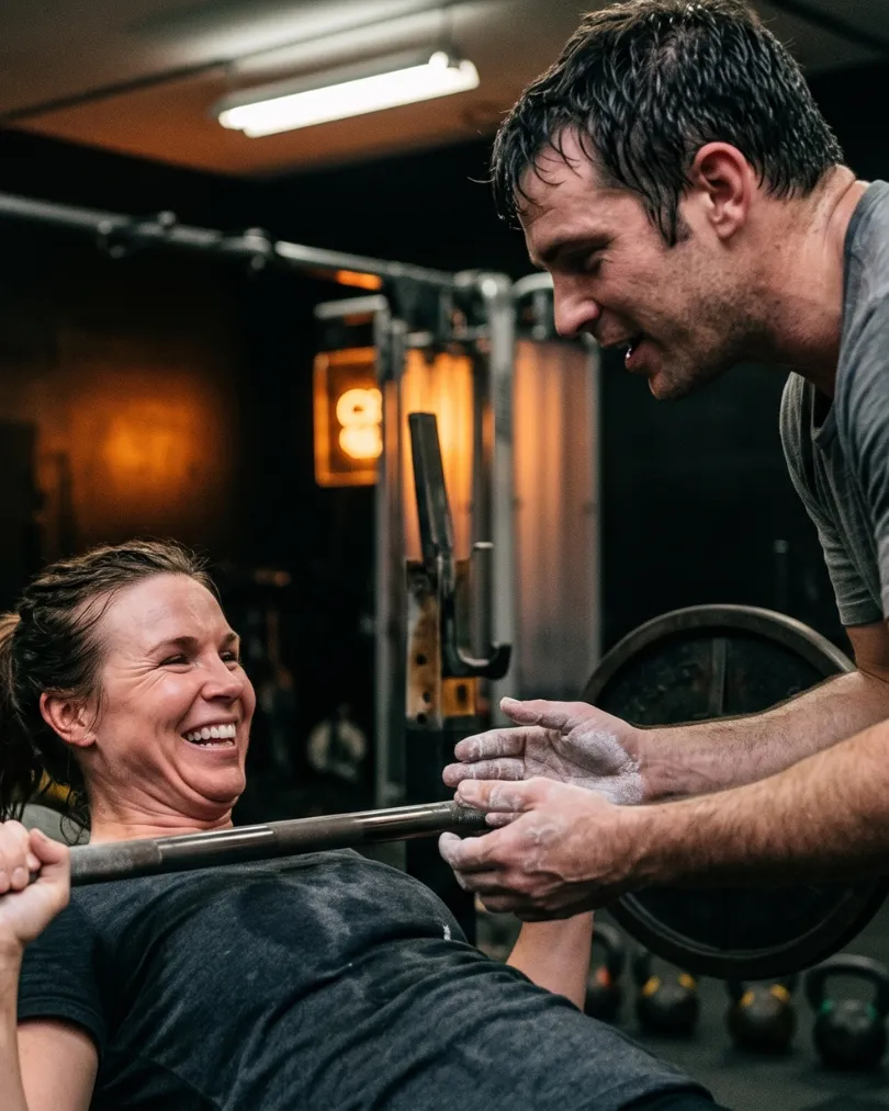 Musculation à deux à L'Héritage